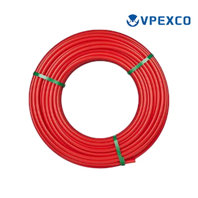 pex a pipe red color 1/2"