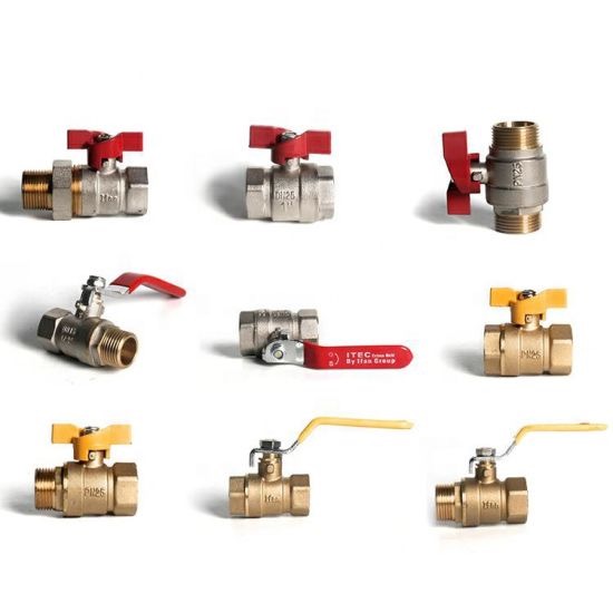 brass ball valves different types