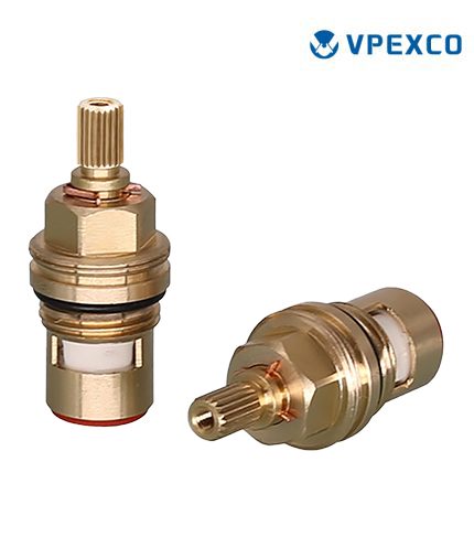 V05 005 12 Fast Open Brass Ceramic Cartridge Brass Valve Core Brass Disc