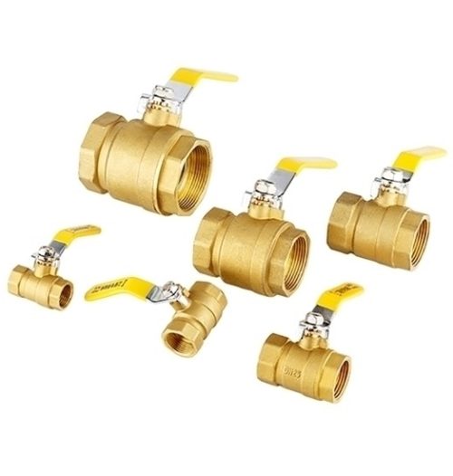 brass ball valve different sizea and pressure