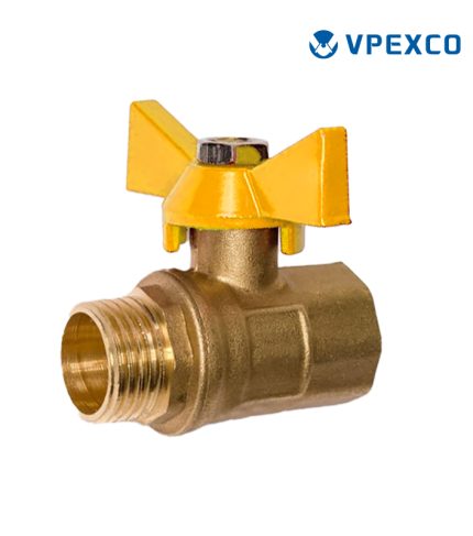 gas shut off valve brass gas valve 1/2"